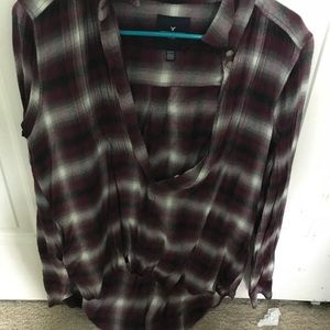 flannel top